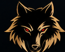Black Wolf gold wolf emblem